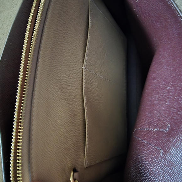 Coach Tatum Carryall Leather Women's Bag Taupe New - Picture 11 of 12